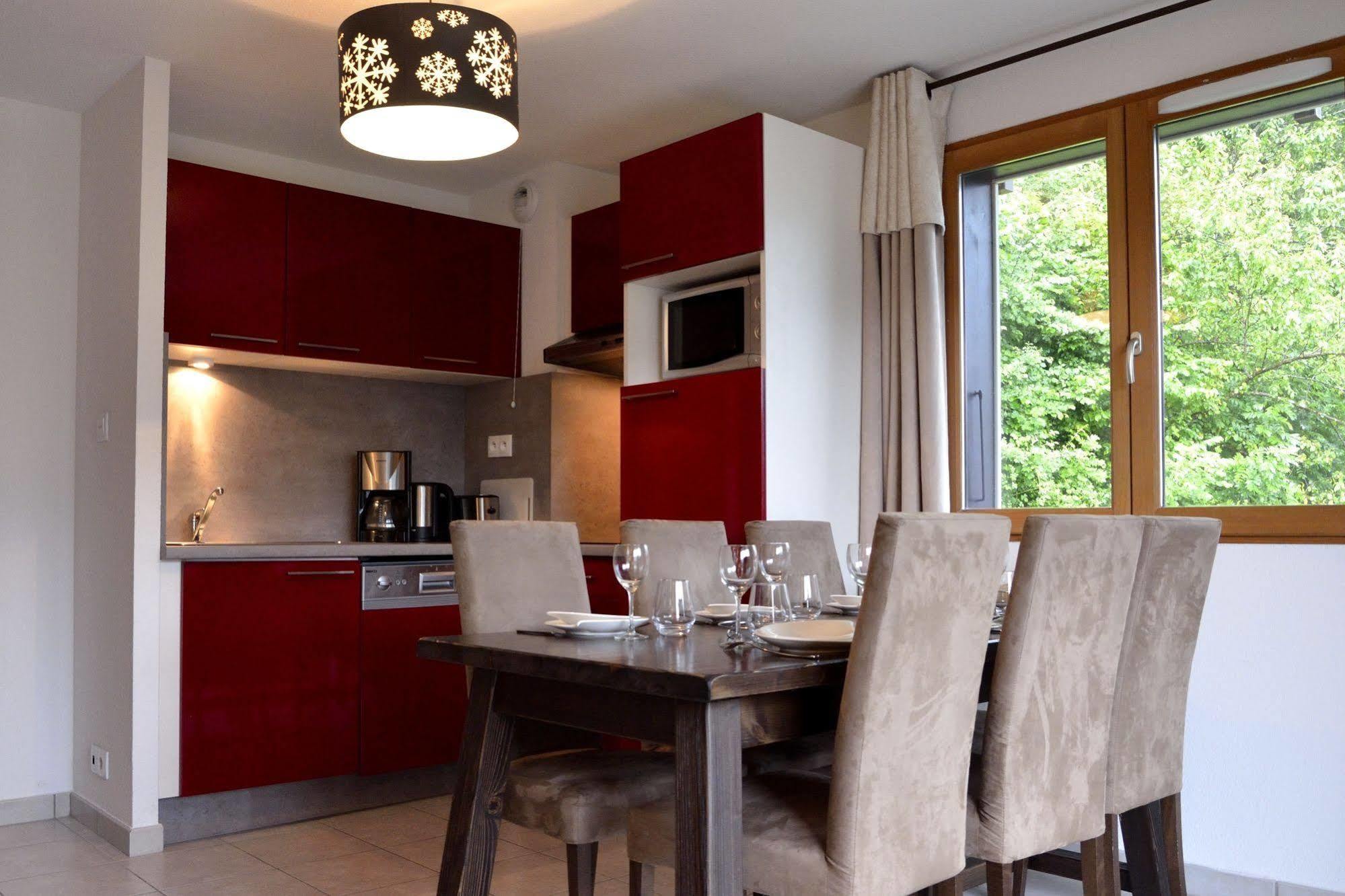 Residence Les Fermes - Lagrange Prestige 圣热尔韦莱班 外观 照片